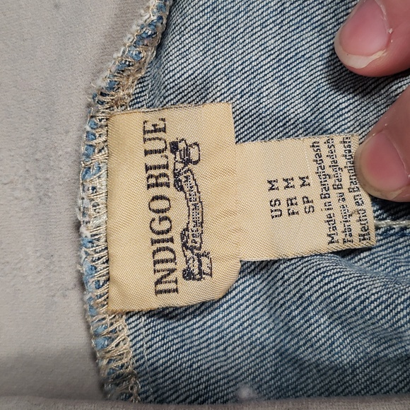 🧑🎄10/10🧑🎄🤰Indigo blue maternity pants🤰 - Picture 7 of 9